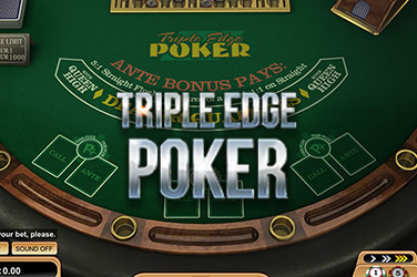 Triple Edge Poker (Three Card Poker)